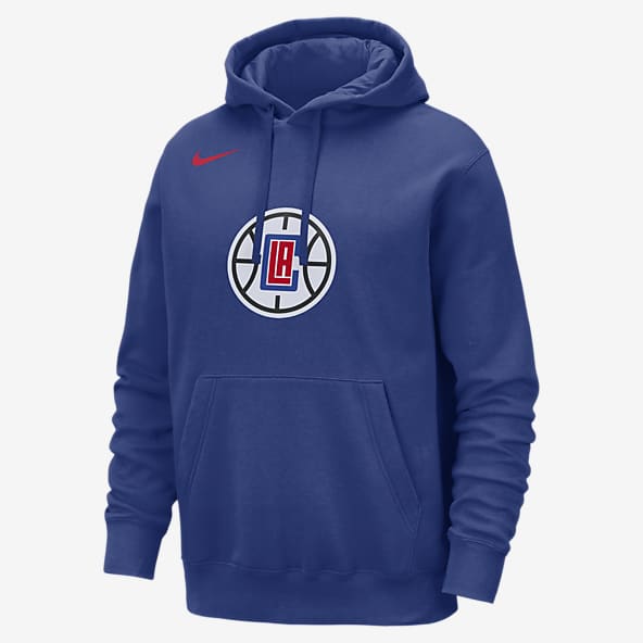 Big Tall Basketball LA Clippers Hoodies Pullovers. Nike
